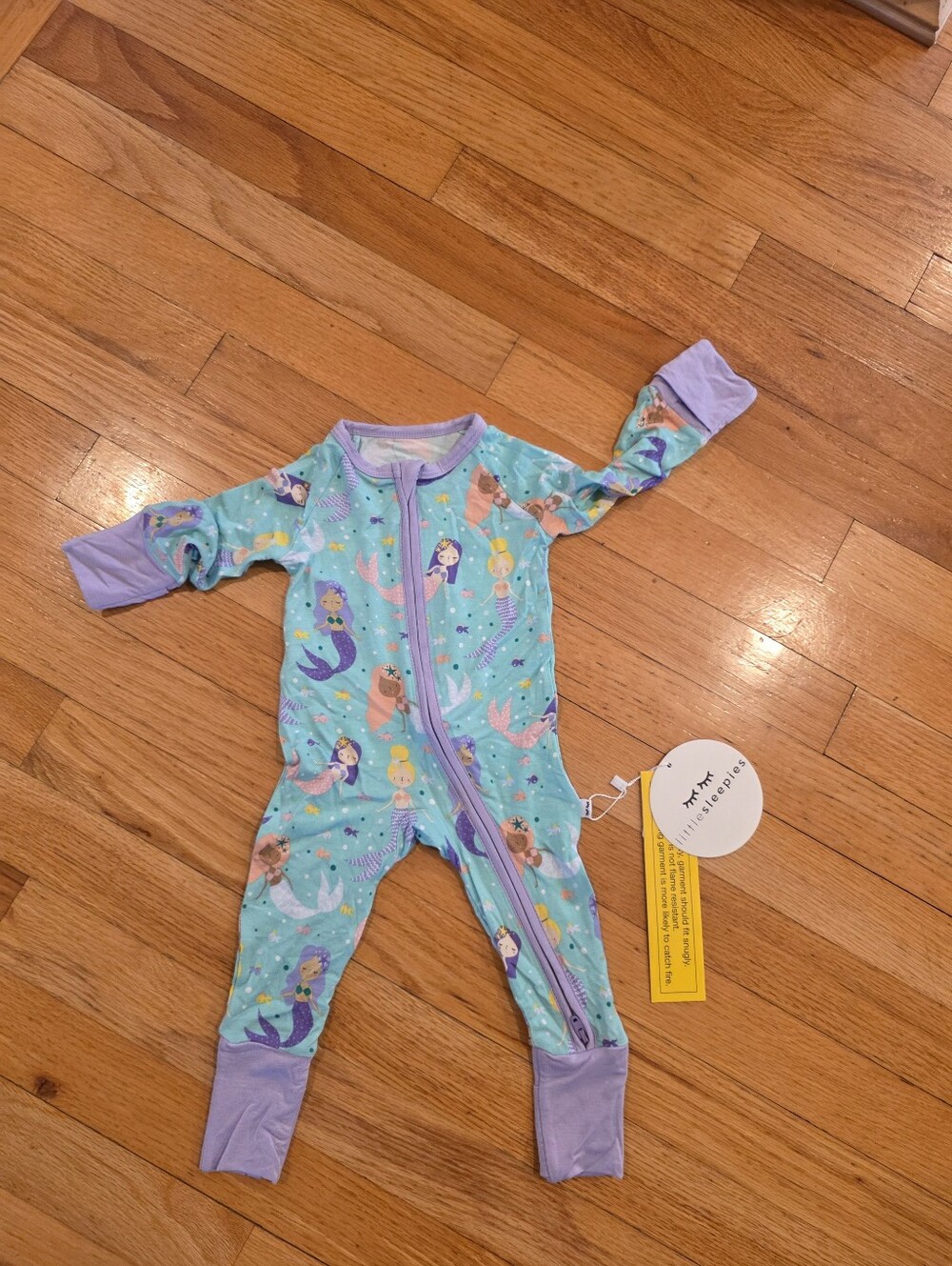 Little Sleepies Mermaids Zippy